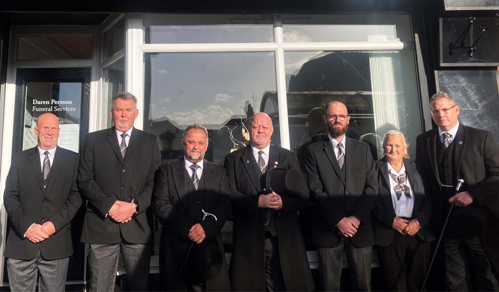 The team at Daren Persson Funeral Services.